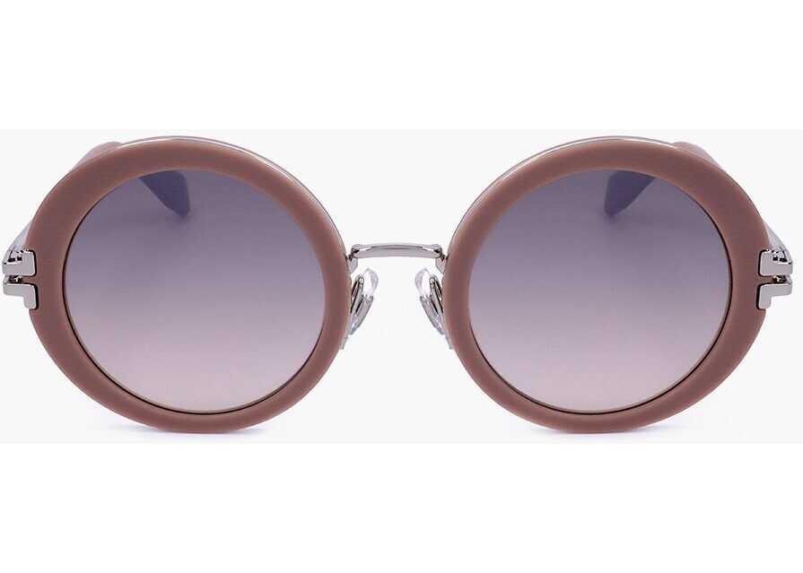 Ochelari de soare Marc Jacobs Runaway Round Sunglasses With Metal Bridge Brown Femei (BM 18099076) 1