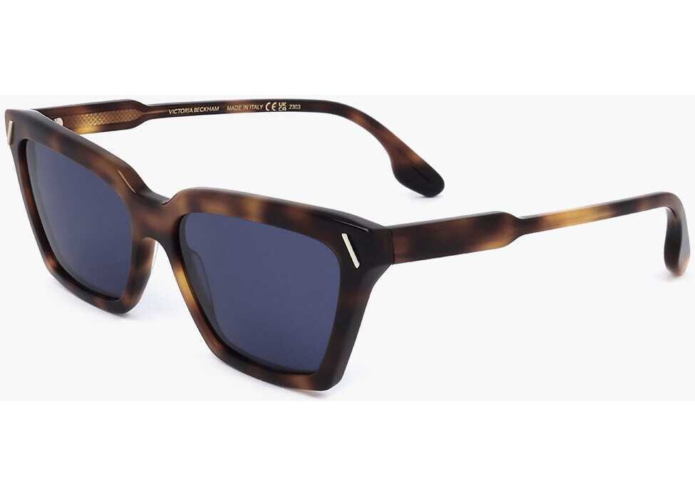 Ochelari de soare Victoria Beckham Tortoiseshell Patterned Wayfarer Sunglasses Brown Femei (BM 18099079) 2