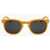 LINDA FARROW Dries Van Noten Wayfarer Sunglasses With Plastic Frame Yellow