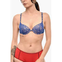 Sutiene All-Over Logo Lace Icon Balconette Bra Femei