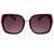 Kate Spade New York Square Sunglasses With Polka Dot Patterned Detail Burgundy