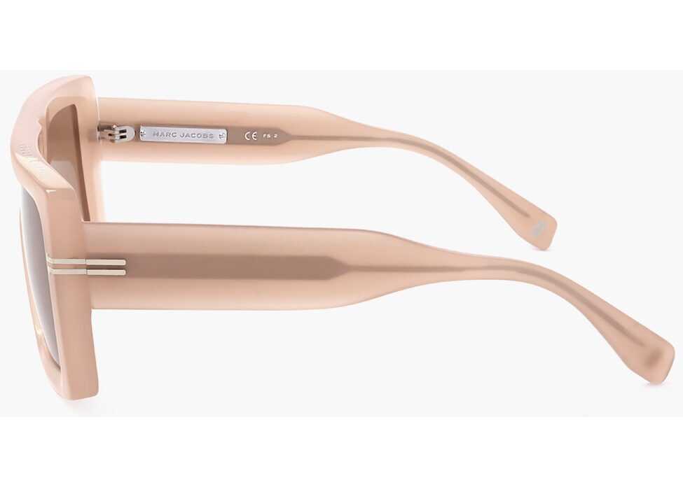 Ochelari de soare Marc Jacobs Runaway Straight Bridge Sunglasses With Matte Frame Pink Femei (BM 18099169) 3