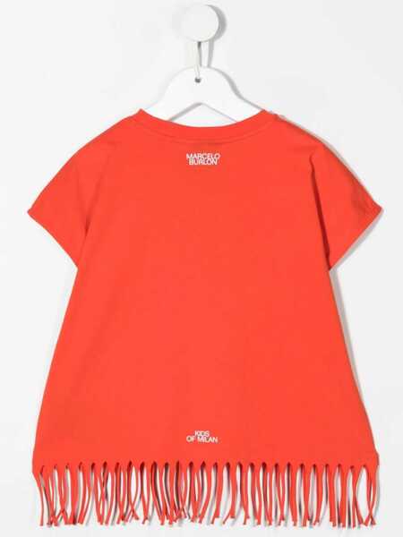 Topuri Marcelo Burlon Top With Bangs RED Fete (BM 18099340) 2