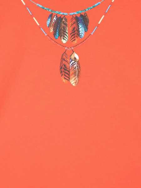 Topuri Marcelo Burlon Top With Bangs RED Fete (BM 18099340) 3