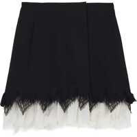 Fuste casual Spider Web Lace Miniskirt Femei