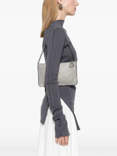 Genti de mana Stella McCartney Falabella Clutch Shoulder Bag GREY Femei (BM 18099379) 2