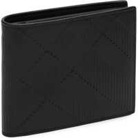 Portofele Embossed Check Wallet Barbati