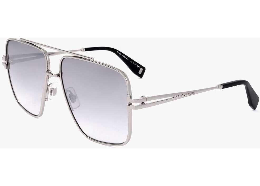 Ochelari de soare Marc Jacobs Runaway Aviator Sunglasses With Gradient Lenses Silver Femei (BM 18099676) 2