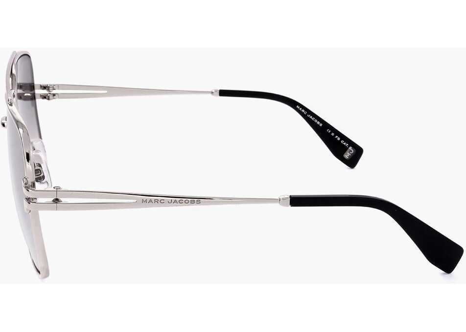 Ochelari de soare Marc Jacobs Runaway Aviator Sunglasses With Gradient Lenses Silver Femei (BM 18099676) 3