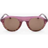 Ochelari de soare Dries Van Noten Aviator Sunglasses With Patterned Frame Barbati