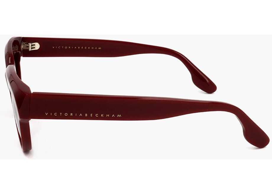Ochelari de soare Victoria Beckham Cat-Eye Sunglasses With Gradient Lenses Burgundy Femei (BM 18099694) 3