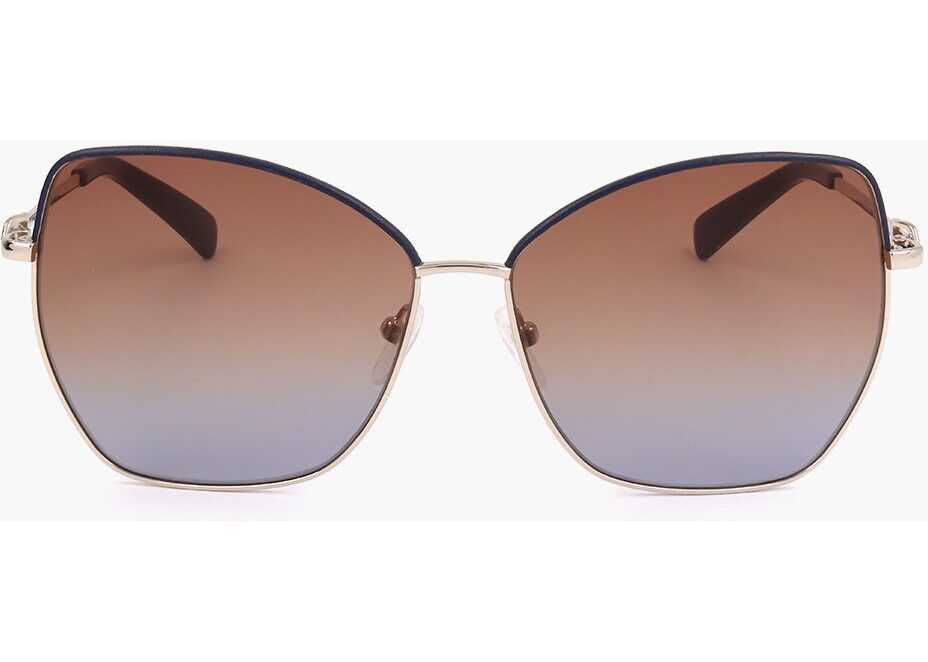 Ochelari de soare Longchamp Pentagonal Sunglasses With Gradient Lenses Brown Femei (BM 18099751) 1