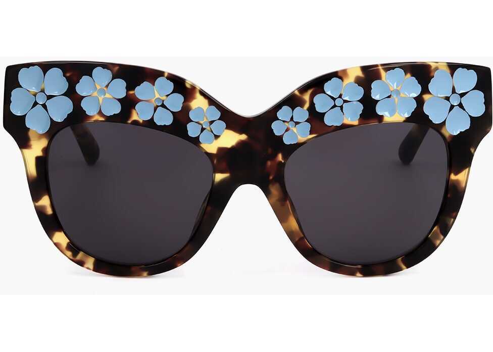 Ochelari de soare LINDA FARROW Markus Lupfer Tortoiseshell Butterfly Sunglasses Brown Femei (BM 18099754) 1