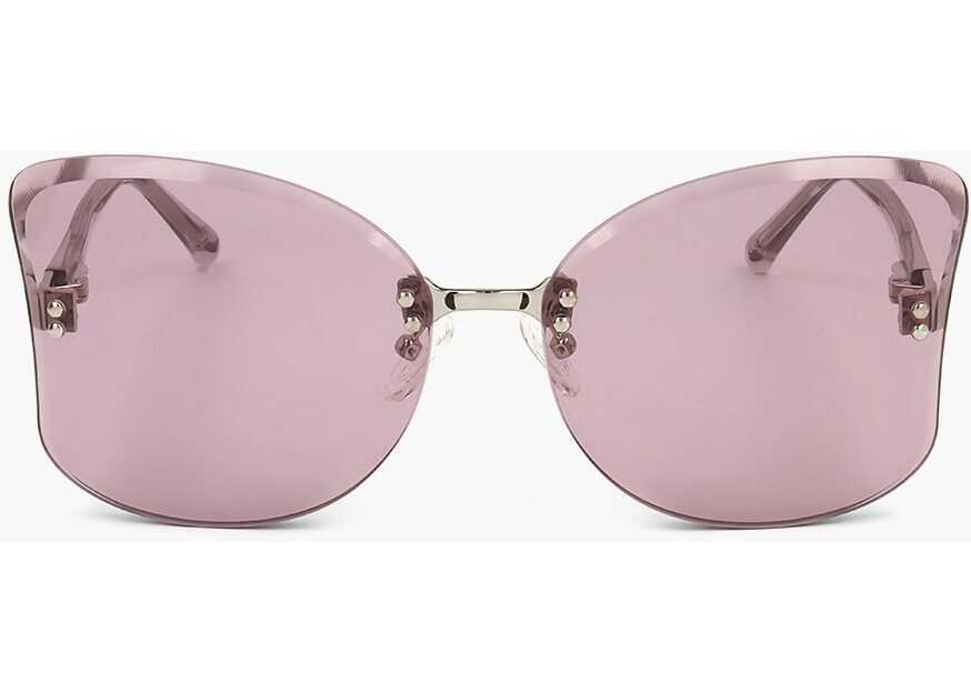 Ochelari de soare LINDA FARROW No 21 Butterfly Sunglasses With Full-Lens Design Pink Femei (BM 18099880) 1