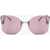 LINDA FARROW No 21 Butterfly Sunglasses With Full-Lens Design Pink