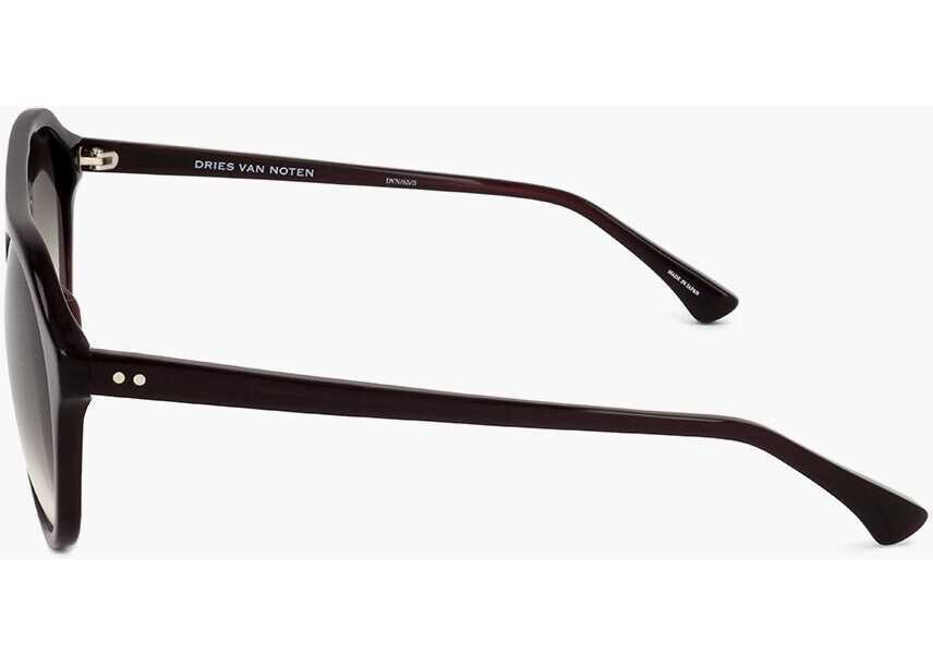 Ochelari de soare LINDA FARROW Dries Van Noten Pantos Sunglasses With Gradient Lenses Brown Femei (BM 18100039) 3