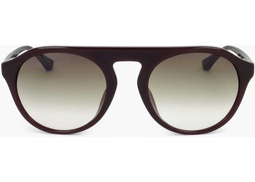 Ochelari de soare LINDA FARROW Dries Van Noten Pantos Sunglasses With Gradient Lenses Brown Femei (BM 18100039) 1