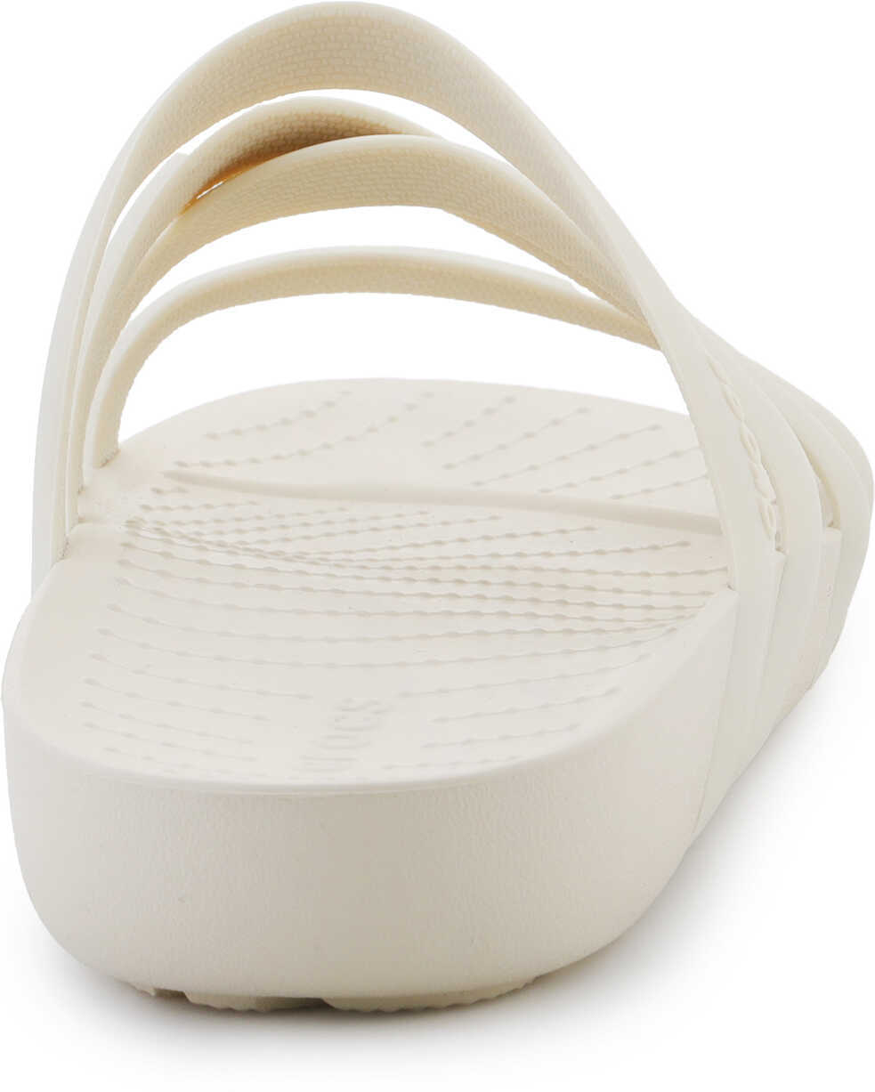 Slapi Crocs Splash Strappy Bone Beige Femei (BM 18100084) 2