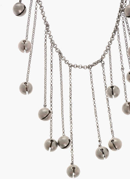 Coliere DSQUARED2 Metal Necklace With Bell Charms Silver Femei (BM 18100117) 2