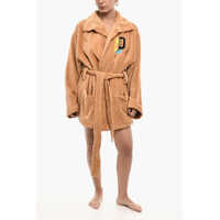 Halate de baie Cotton Terry Beach Bathrobe With Belt Femei