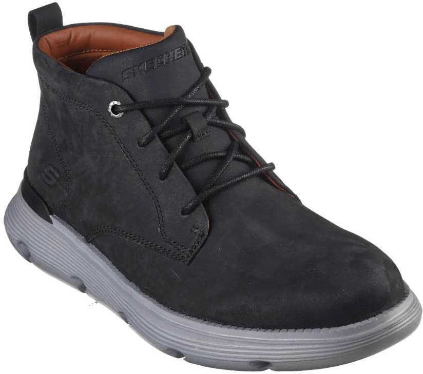 Sneakers SKECHERS Garza Fontaine Black Black/Brown Barbati (BM 18100156) 1