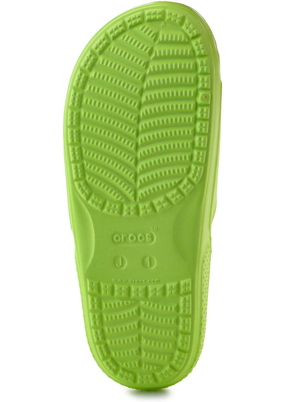 Papuci Crocs Classic Slide K Limeade Green Baieti (BM 18100162) 7