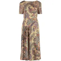Rochii Etro Paisley Print Dress Femei