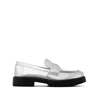 Mocasini Tory Burch Metallic Eco Leather Loafers Femei