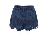 Pantaloni casual ZIMMERMANN Dama - Pantaloni casual ZIMMERMANN Zimmermann Shorts RAILWAYBLUE Femei (BM 18101535) - B-mall.ro