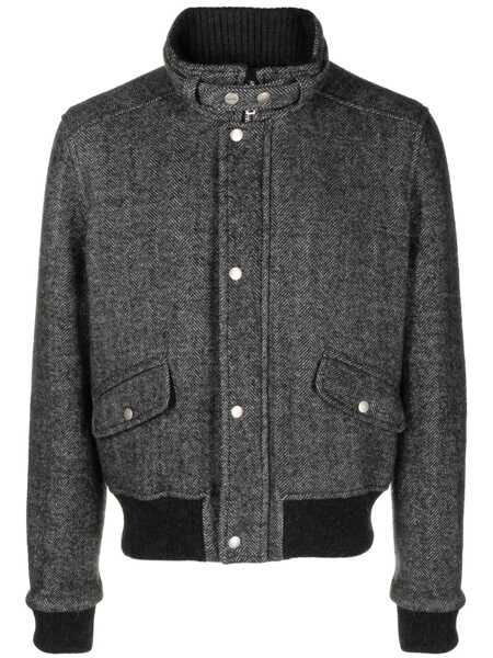 Bomber jacket Isabel Marant Isabel Marant Peter Wool Bomber Jacket GREY Barbati (BM 18101664) 1