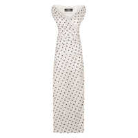 Rochii Jacquemus Rita Polka Dot Print Long Dress Femei