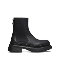 Bocanci Valentino Garavani Rockstud M-Way Leather Chelsea Boots Barbati