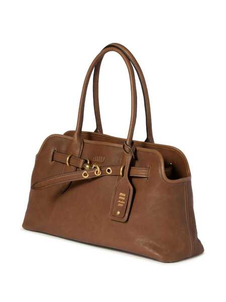 Genti de mana Miu Miu Miu Miu Borse Nappa Aviator ROVERE Femei (BM 18102696) 5