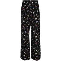 Pantaloni casual Stella McCartney Printed Silk Pants Femei