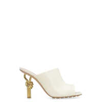 Pantofi cu toc Bottega Veneta Knot Leather Mules Femei