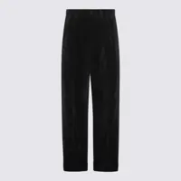Pantaloni Valentino Garavani Dark Blue Cotton Pants Barbati