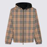 Geci Burberry Beige Casual Jacket Barbati