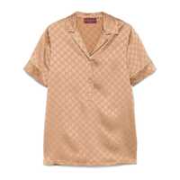 Camasi Gucci Gg Satin Shirt Femei