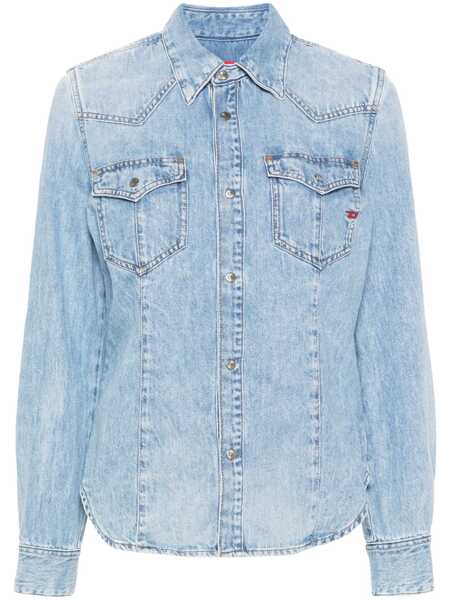 Camasi de blugi Diesel Diesel De-Waves Denim Shirt Navy Femei (BM 18104292) 1