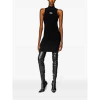 Rochii Diesel Dama - Rochii Diesel Diesel M-Onervax Knitted Turtleneck Dress Black Femei (BM 18104304) - B-mall.ro