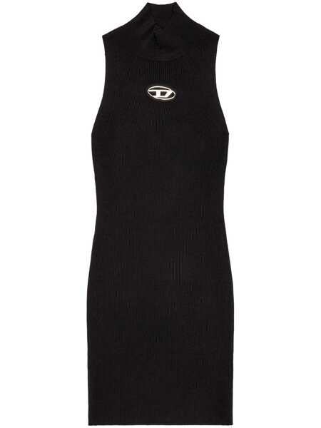 Rochii Diesel Diesel M-Onervax Knitted Turtleneck Dress Black Femei (BM 18104304) 1