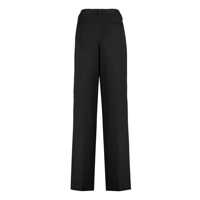Pantaloni casual PT TORINO Dama - Pantaloni casual PT TORINO Pt Torino Tailored Trousers Black Femei (BM 18104802) - B-mall.ro