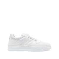 Sneakers Hogan White Learher Sneakers Femei