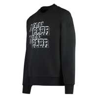Pulovere Moncler pentru Barbati - Pulovere Moncler Moncler Logo Detail Cotton Sweatshirt Black Barbati (BM 18106515) - B-mall.ro