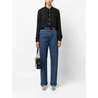 Imbracaminte Dama pagina 515 - Bluze Michael Kors Michael Kors Silk Blend Blouse Black Femei (BM 18107550) - B-mall.ro