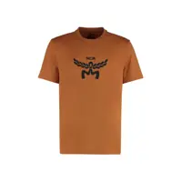 Tricouri Mcm Cotton Crew-Neck T-Shirt Barbati