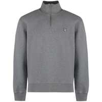 Pulovere Maison Kitsuné Logo Detail Cotton Sweatshirt Barbati