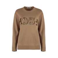 Pulovere Max Mara Plata Wool And Cashmere Sweater Femei