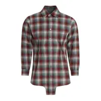 Camasi Maison Margiela Maison Margiela X Pendleton - Checked Wool Shirt Barbati