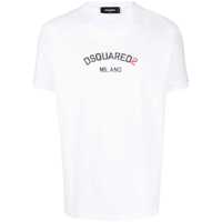 Tricouri DSQUARED2 Logo Cotton T-Shirt Barbati